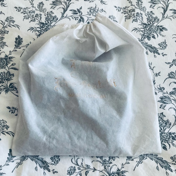 DUE FRATELLI suede and leather purse - Made in Canada - with original dust bag - Picture 2 of 7